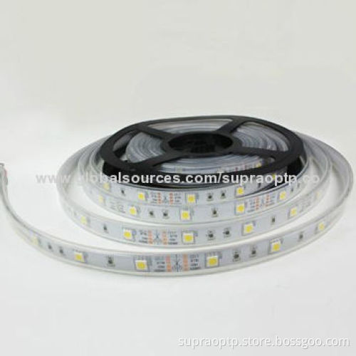 Shopping Mall Lighting 5,050 SMD LED Strip Lights, High-voltage, CE and RoHS Marks, 3-year Warranty